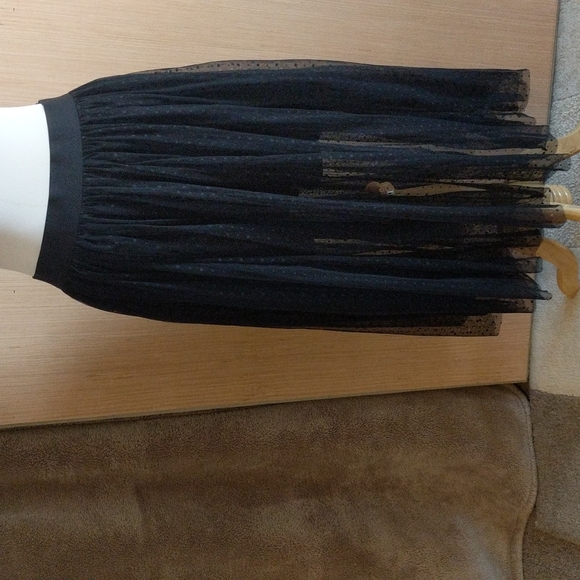 Free People Eden Dotted Tulle Skirt - Picture 3 of 9